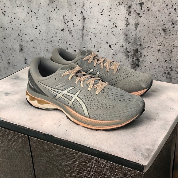Asics Womens Gel Kayano 27 1012A713 Gray Running Shoes Sneakers Size 9.5 - Picture 2 of 14